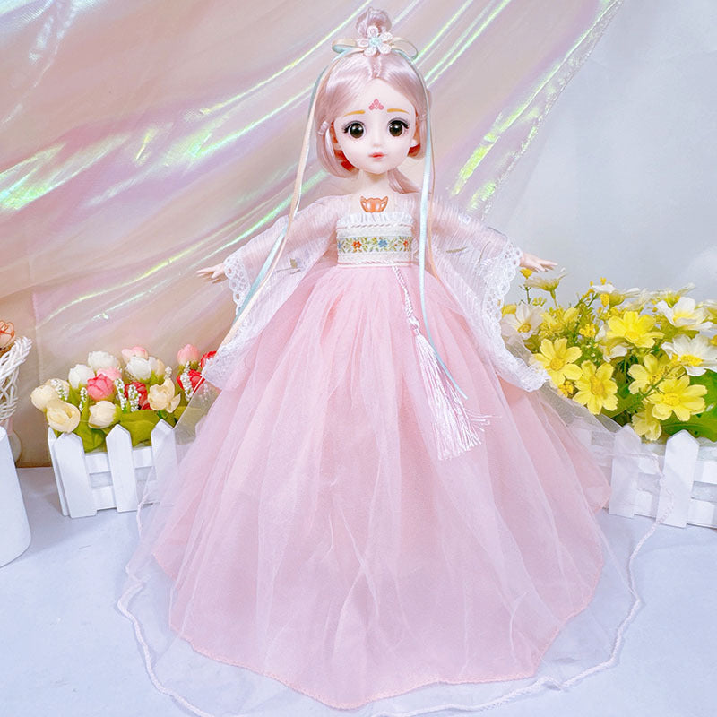 30cm Ancient Style Doll — Hanfu Toy for Girls, Gift for Kids