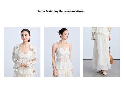 High-End Summer Chinese Style Blouse for Women