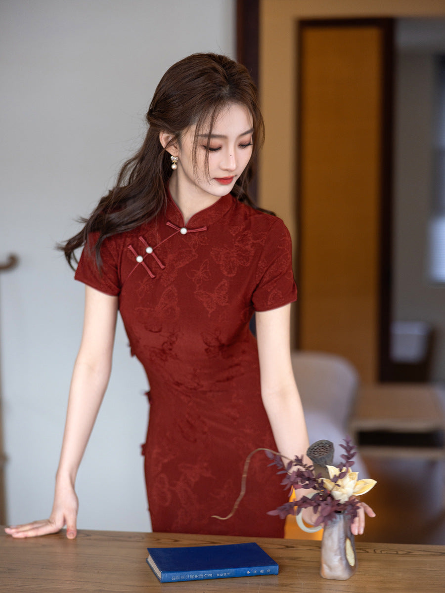 Improved Bride Qipao – Engagement Daily Chinese Style Dress