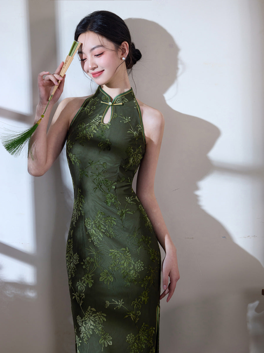 Improved Youth Cheongsam – Double Layer Elegant Chinese Dress