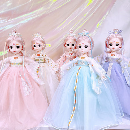 30cm Ancient Style Doll — Hanfu Toy for Girls, Gift for Kids