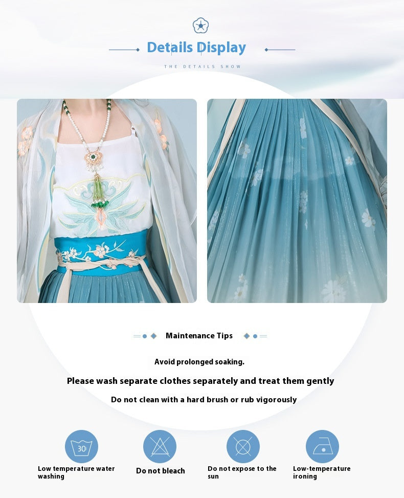 Oriental Immortal Cosplay Hanfu — Elegant Ming Song Inspired Outfit