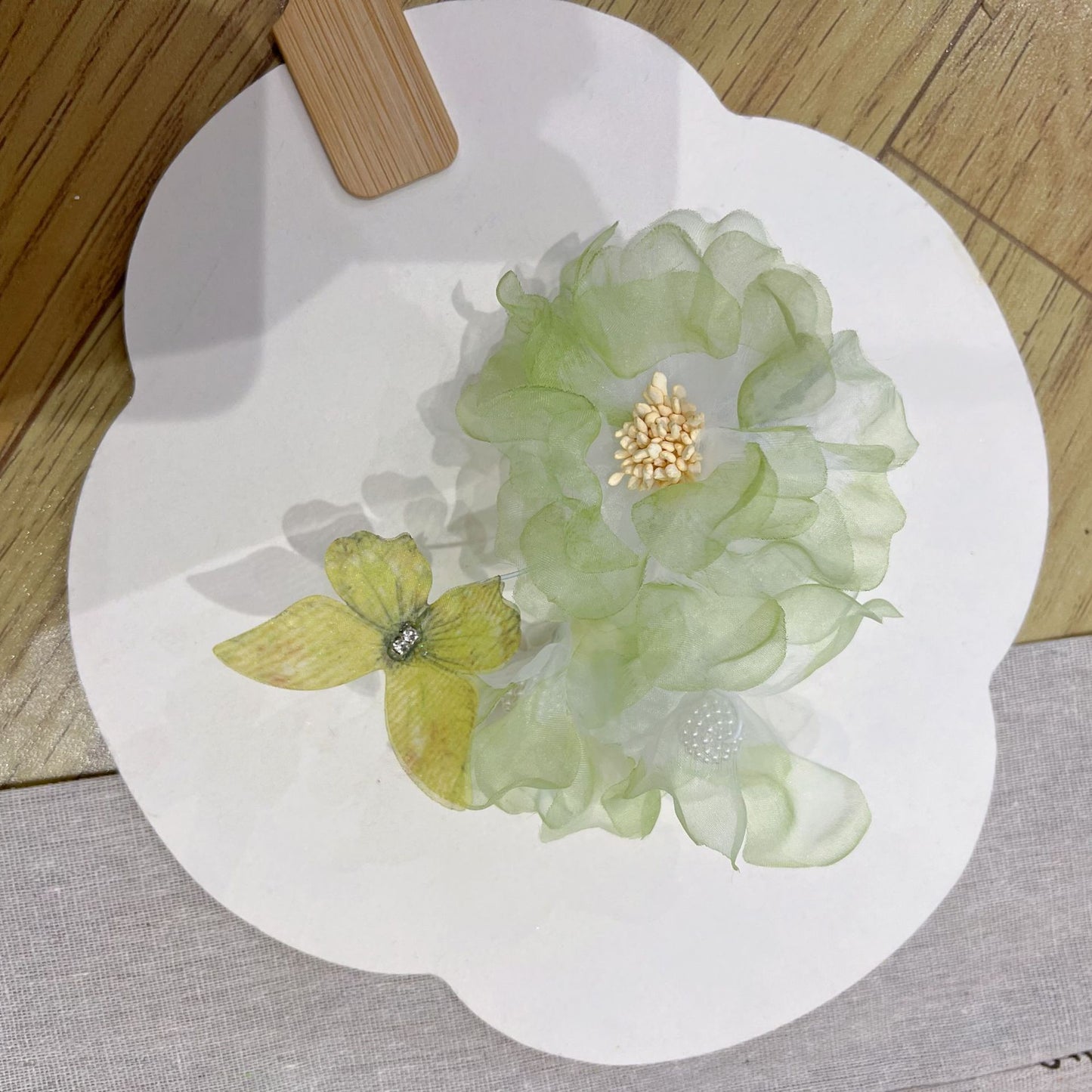 Ancient Style Forest Sweet Perm Flower Hair Crown Hanfu Handmade Hairpin