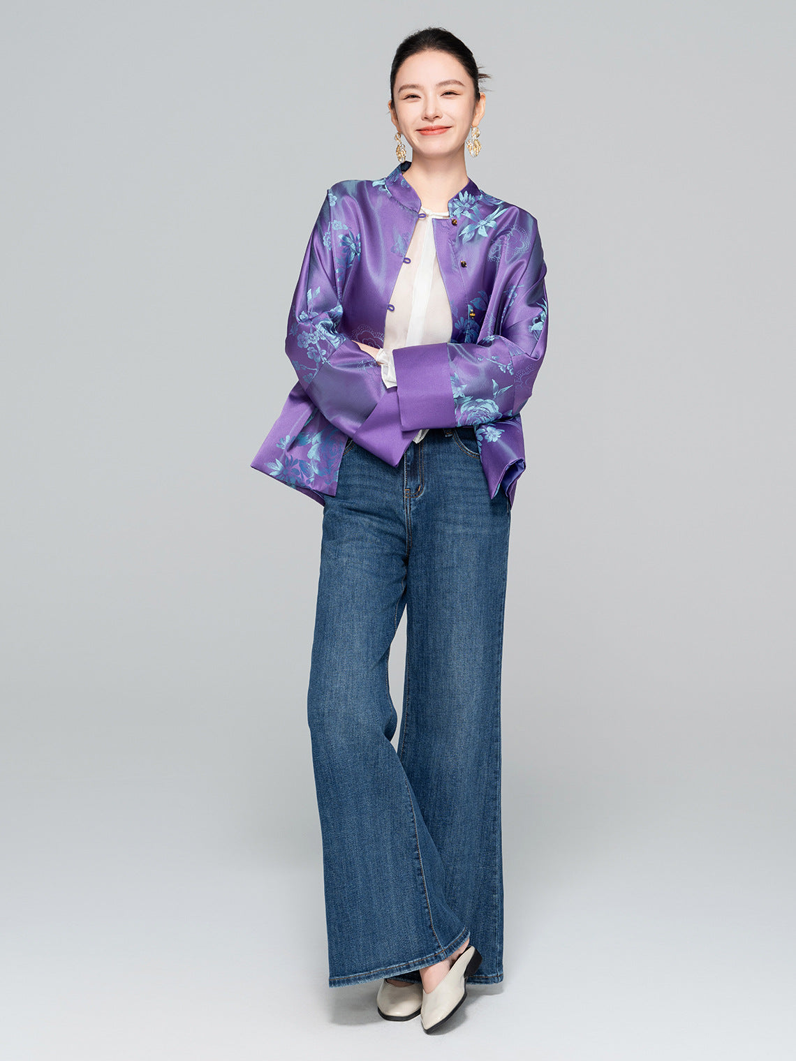 Chic Elegant Women's Jacket for Autumn