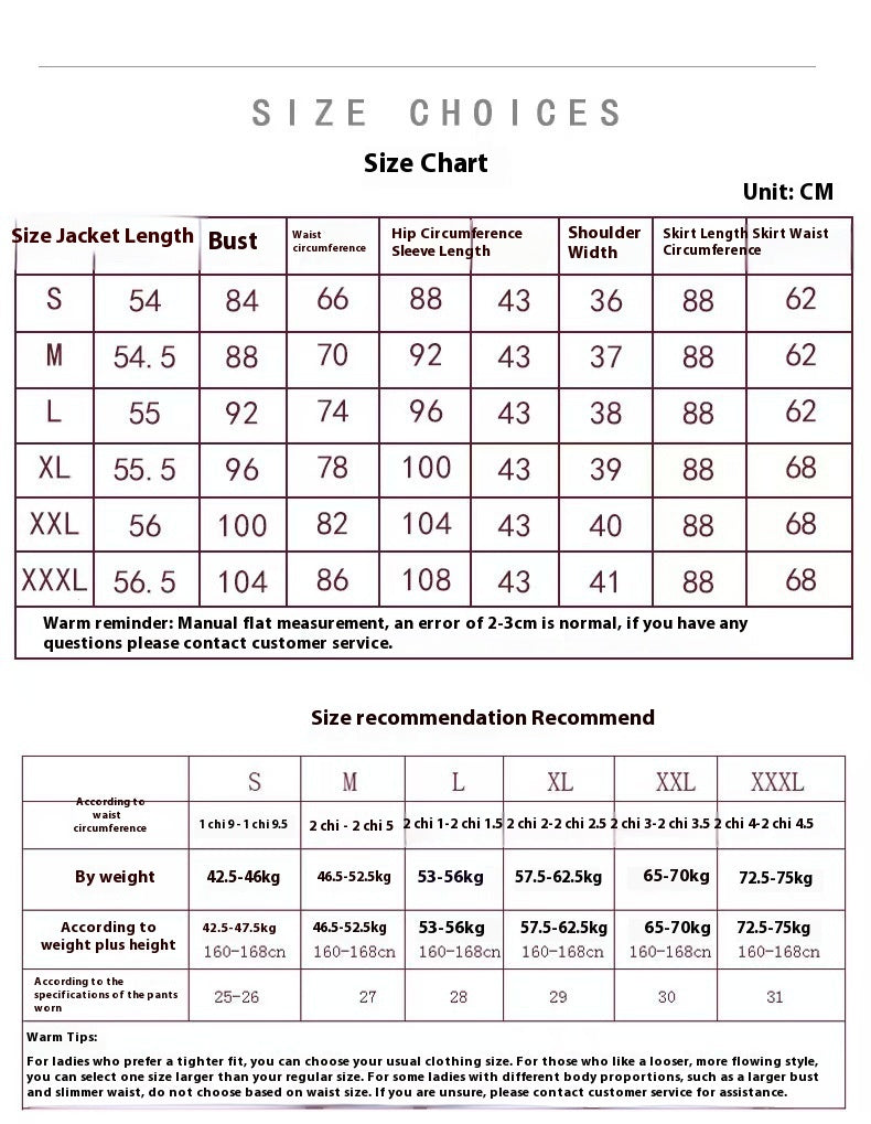 Elegant Improved Cheongsam Top & Hanfu Ink Design Skirt Set