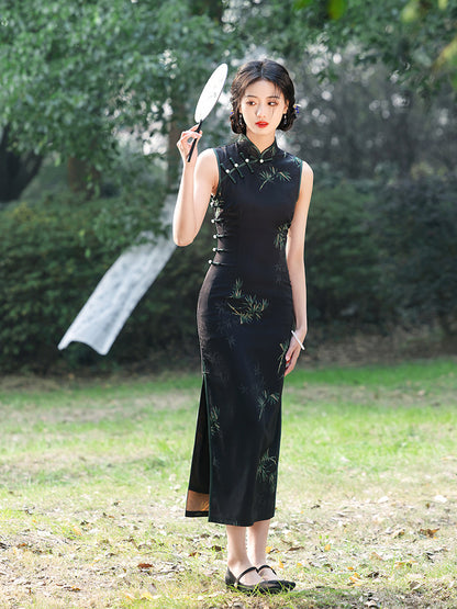 Improved Chinese Style Qipao – Elegant Youth Summer Dress