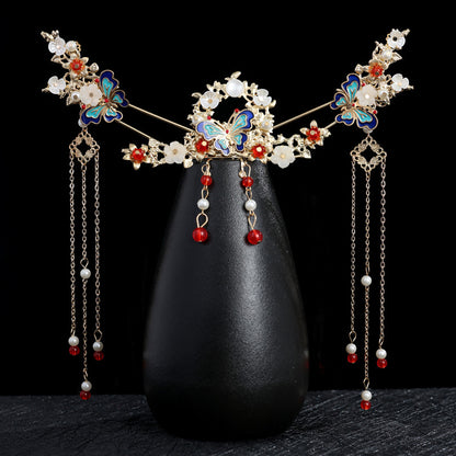 Hanfu Hair Accessories Fairy Girl Tassel Hairpin Full Set Buyao Hairpin