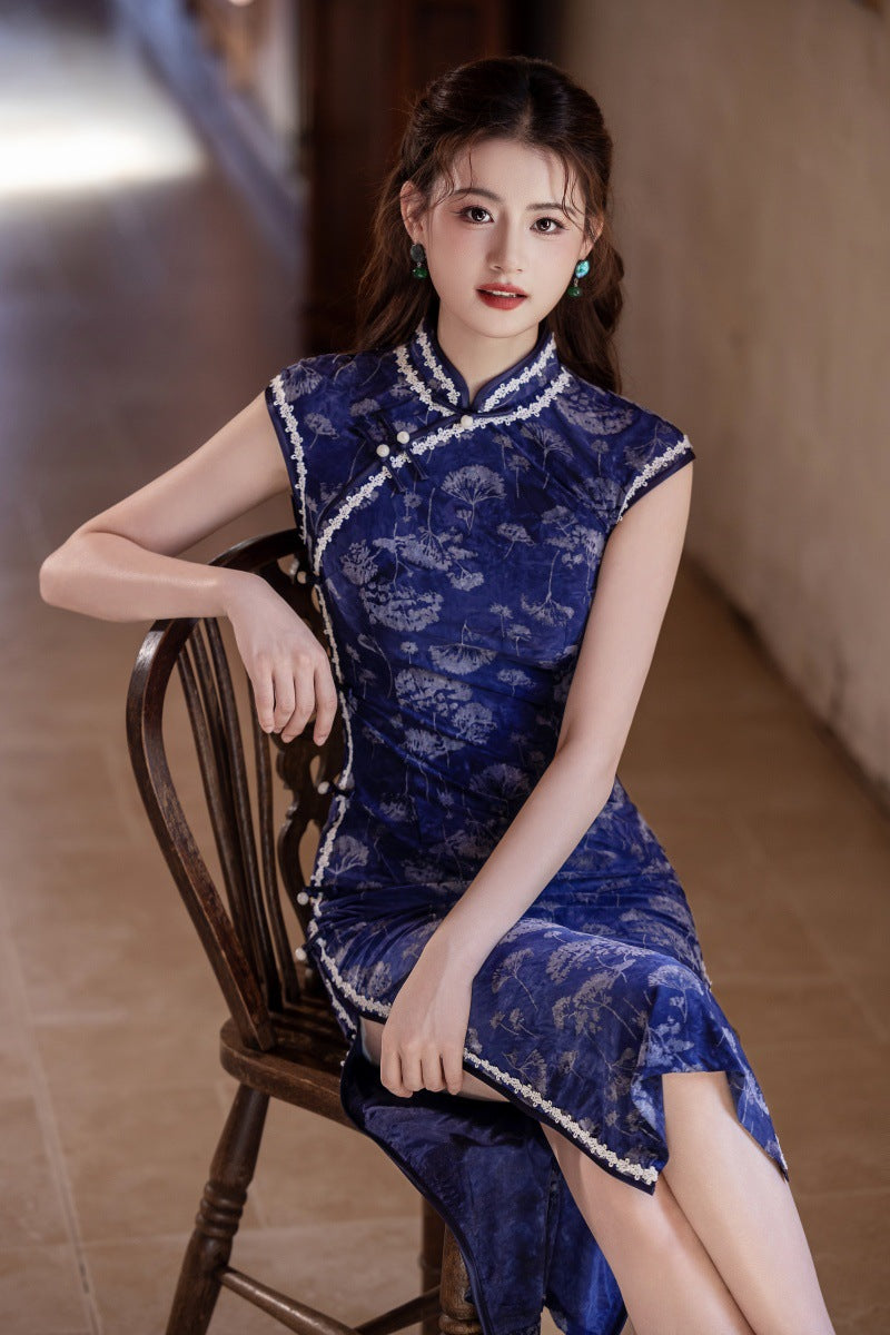 Republic of China Style Cheongsam – Daily Wearable Elegant Dress