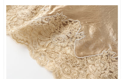 New Chinese Style Embroidered Jacket Skirt Set | Heavy Bead Lace Patchwork