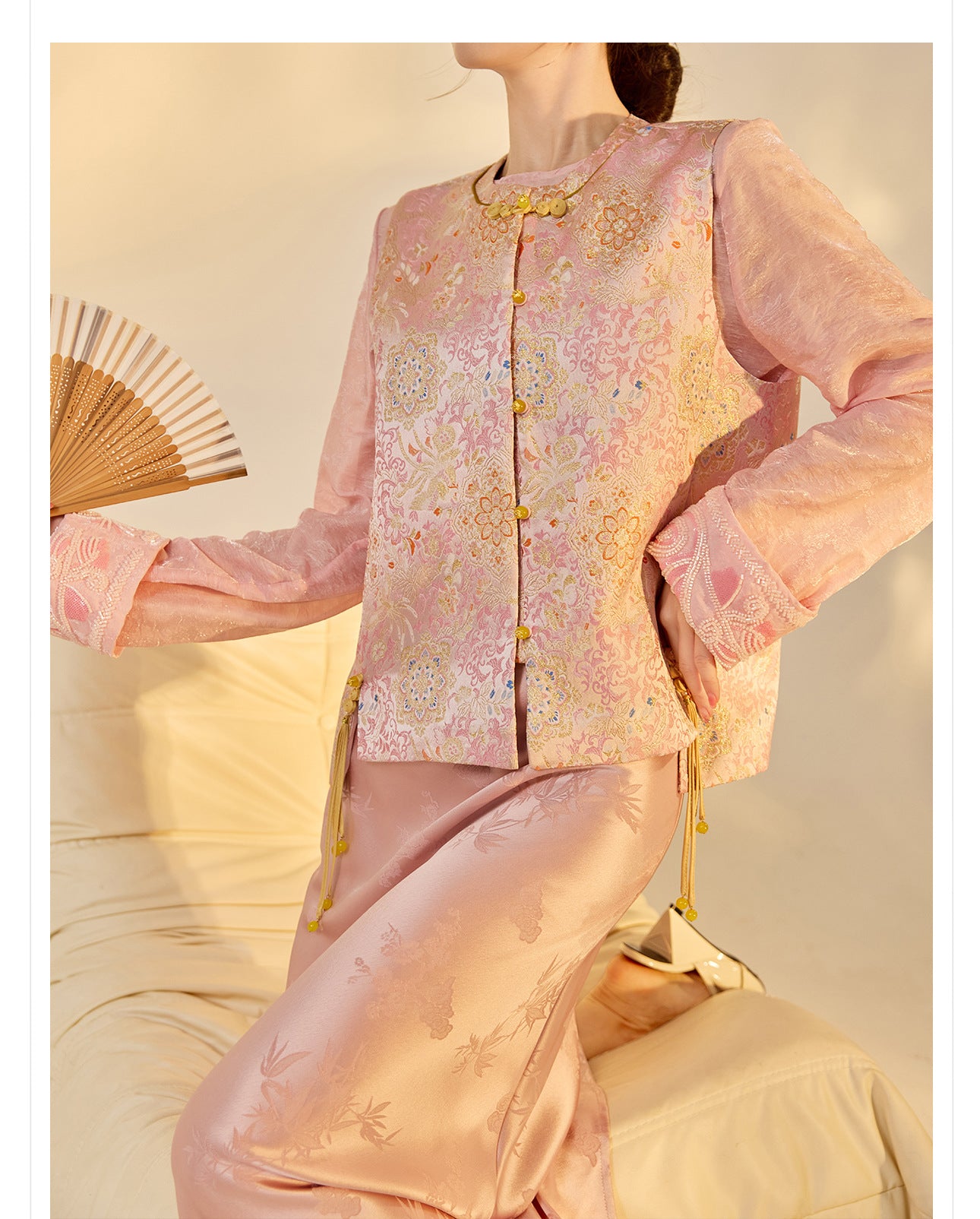 Early Autumn Retro Embroidered Vest | New Chinese Style Women's Top