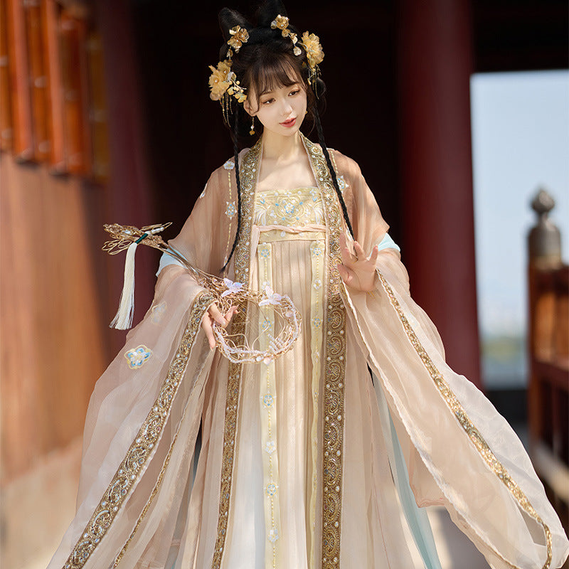 Fairy Hanfu Costume — Elegant Cloak & Flowing Ancient Outfit