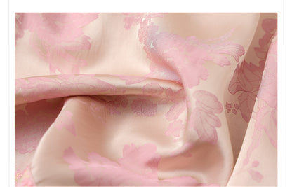 Elegant Jacquard Rayon Shirt New Chinese Style Loose Top