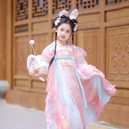 Children’s New Chinese Style Hanfu | Elegant Ancient Style Tang Suit
