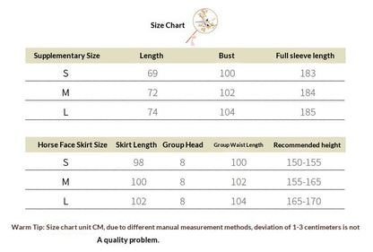 Trees of Sea Ming Hanfu Set Adult Stand Collar Embroidered Pipa Sleeve Horse Face Skirt