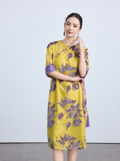 New Chinese Style Qipao – High-End Elegant Women's Dress
