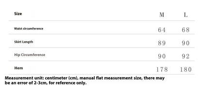 Chic High-End Silk Gradient Half Skirt for Women