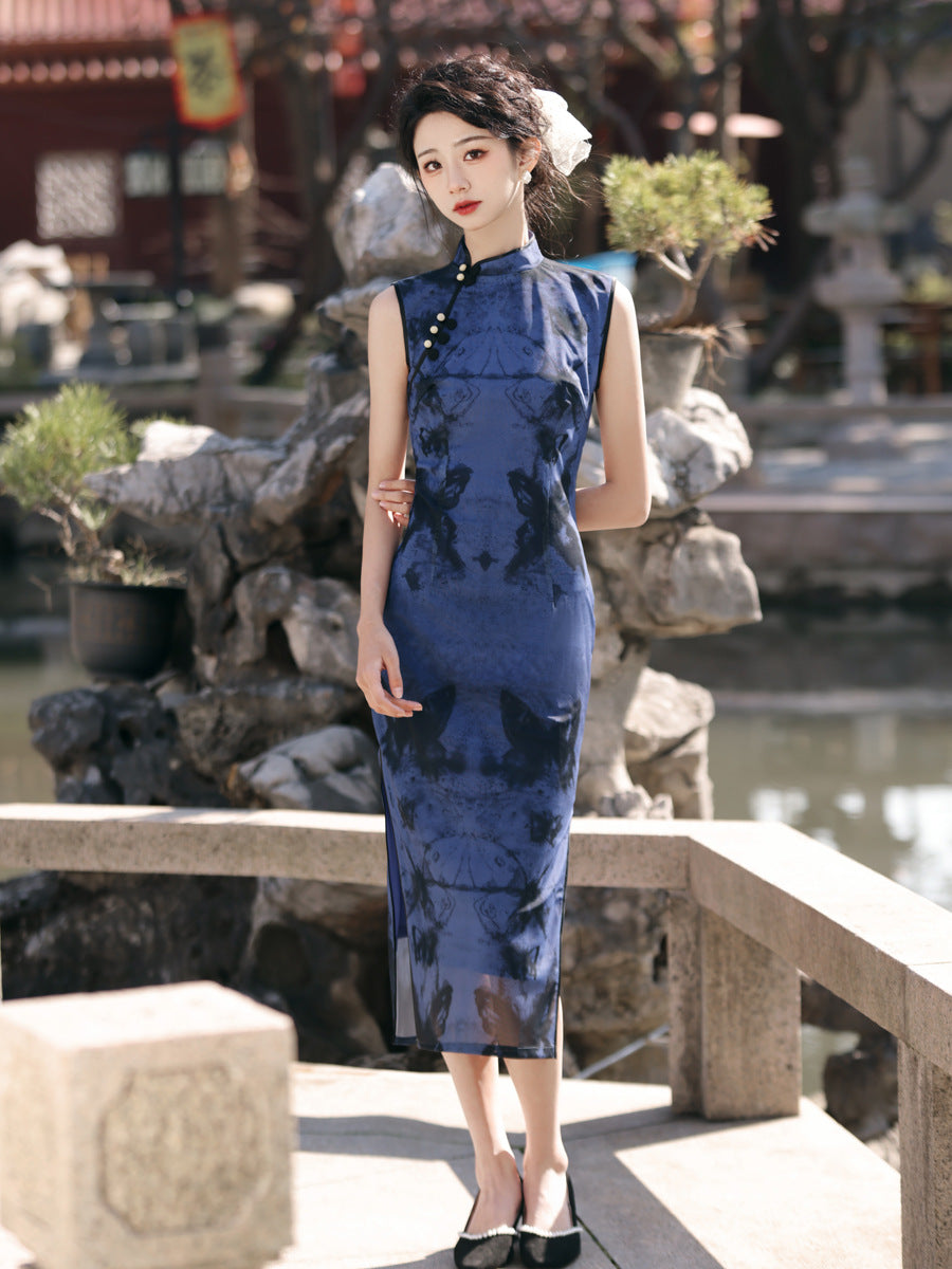 Improved Chinese Style Qipao – Elegant Youth Summer Dress