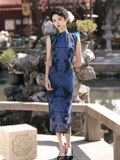 Improved Chinese Style Qipao – Elegant Youth Summer Dress
