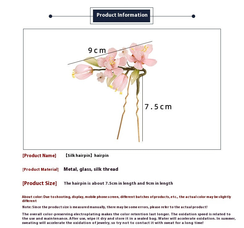 Super Fairy Hairpin Ancient Costume National Style Hanfu Hair Accessory