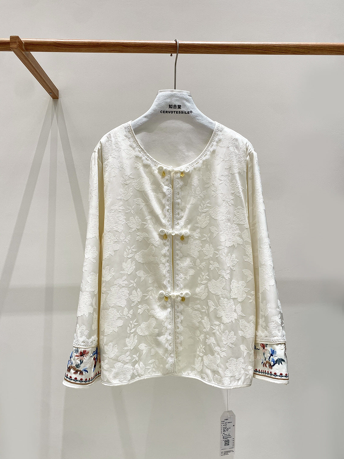 Stylish Embroidered Women's Top