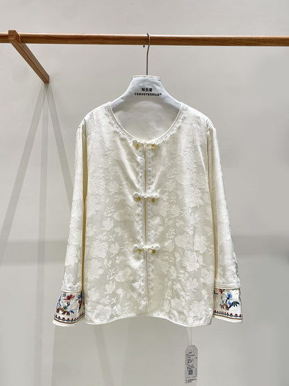 Stylish Embroidered Women's Top