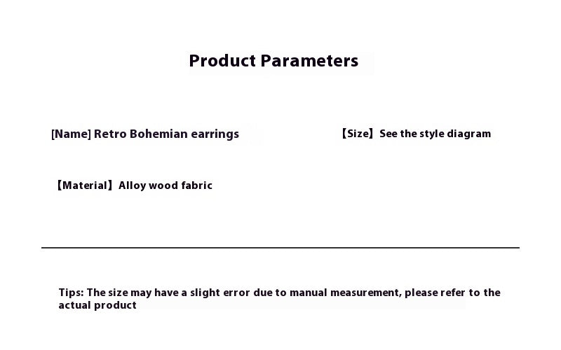 Vintage Boho Tassel Earrings — Niche Chinese Ethnic Long Drop Earrings