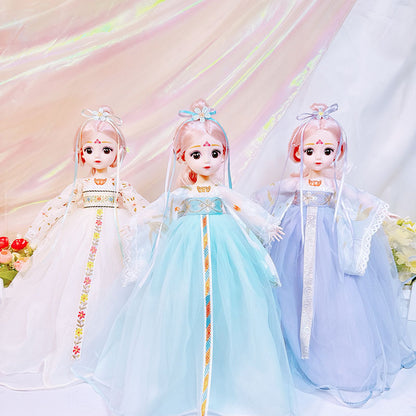 30cm Ancient Style Doll — Hanfu Toy for Girls, Gift for Kids