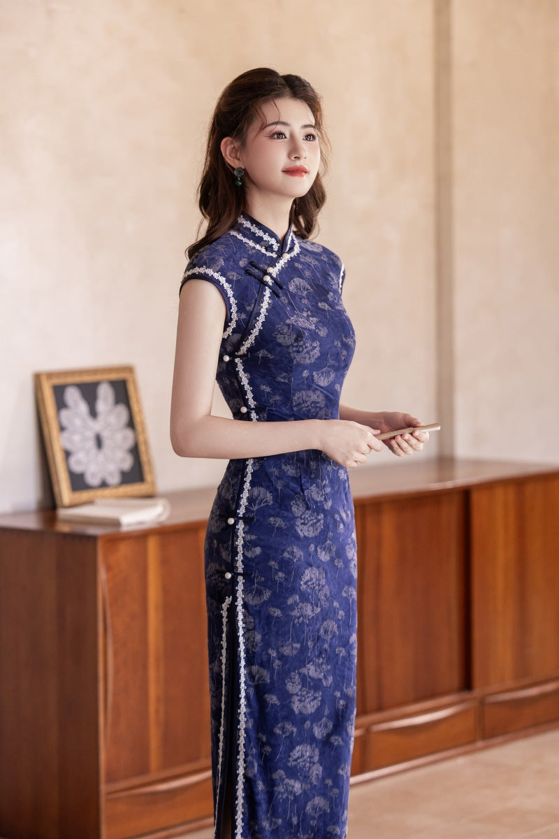 Republic of China Style Cheongsam – Daily Wearable Elegant Dress