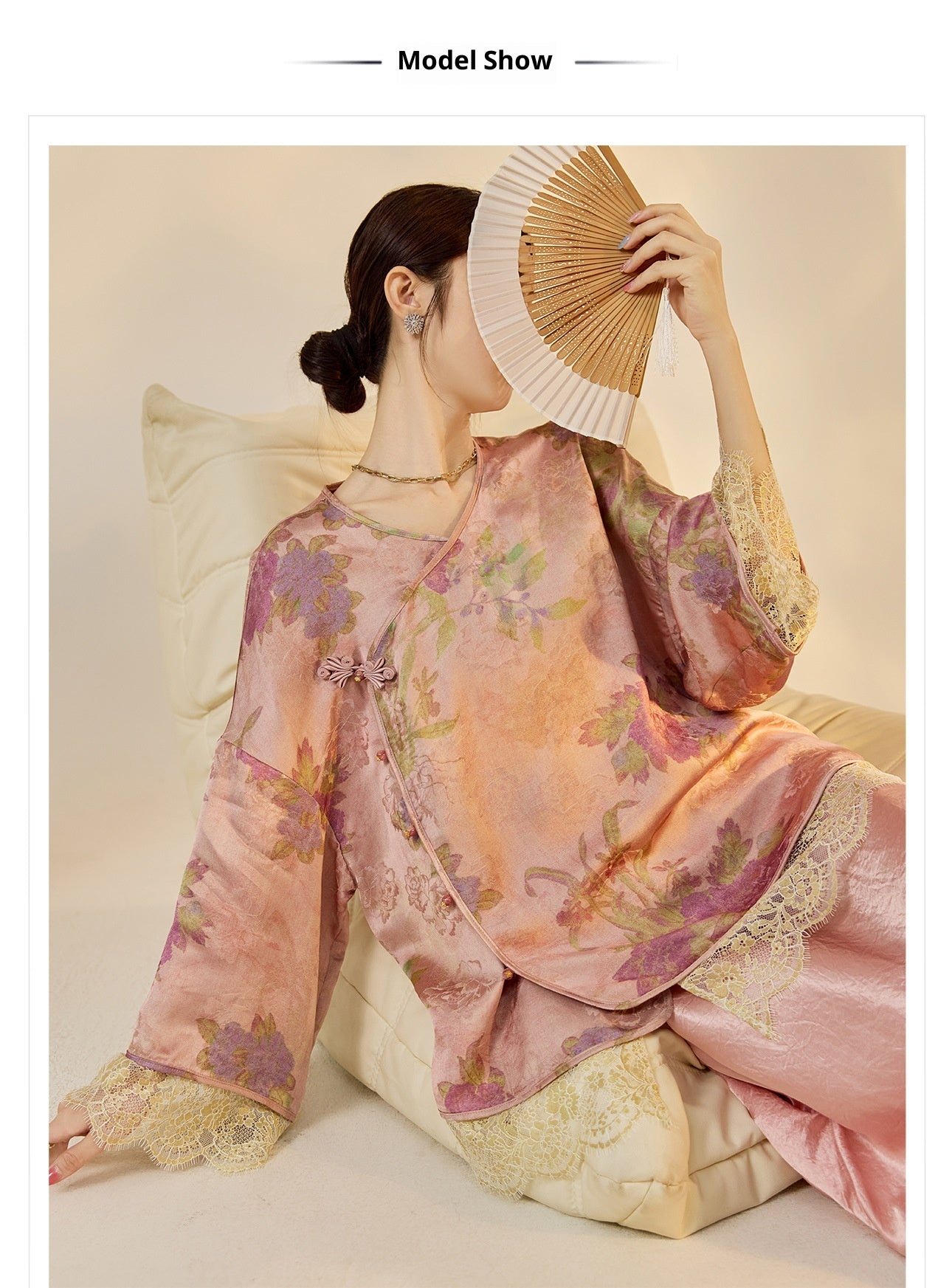 2025 New Chinese Style Light Luxury Jacket | Elegant Printed Rayon Women's Top