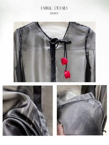 Original National Style Thin Fashion Versatile Autumn Top