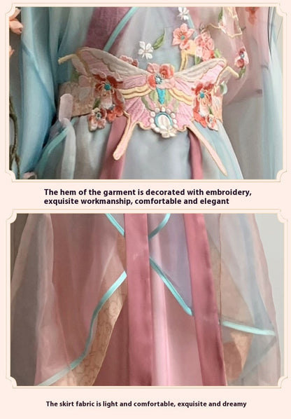 Oriental Drama Hanfu — Modified Warring States Style Short Robe