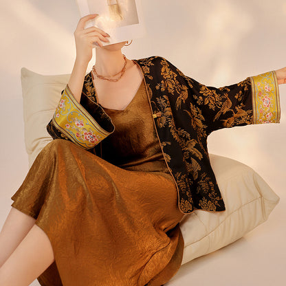 Vintage Embroidered Jacket High-End New Chinese Style Autumn Top