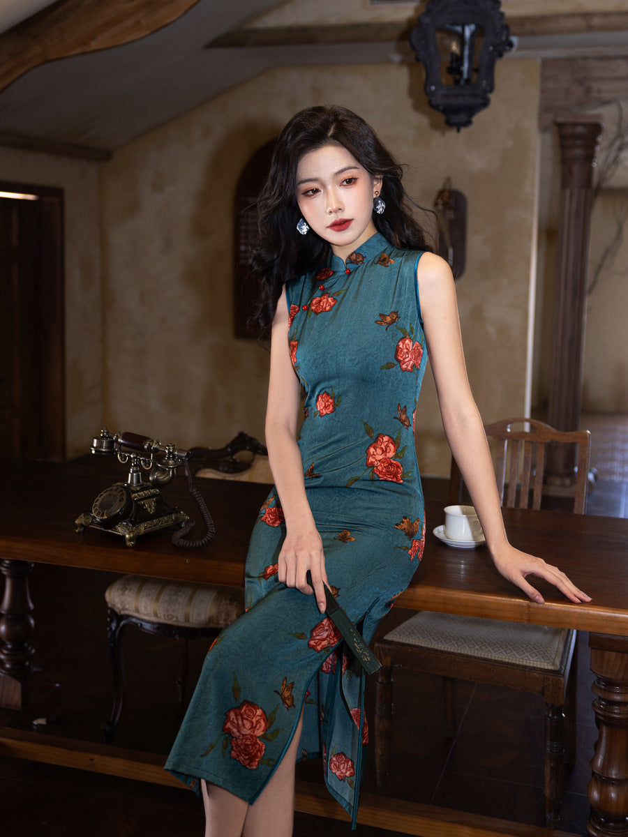 Youth Style Cheongsam – Retro Old Shanghai Women's Dress