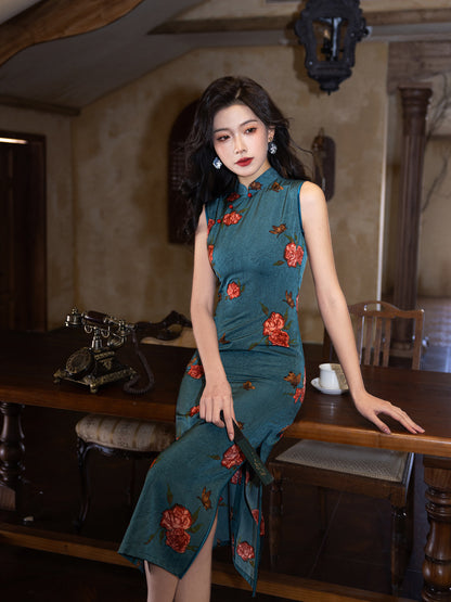 Youth Style Cheongsam – Retro Old Shanghai Women's Dress