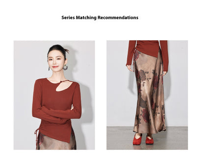 Vintage Hollow Knit Sweater