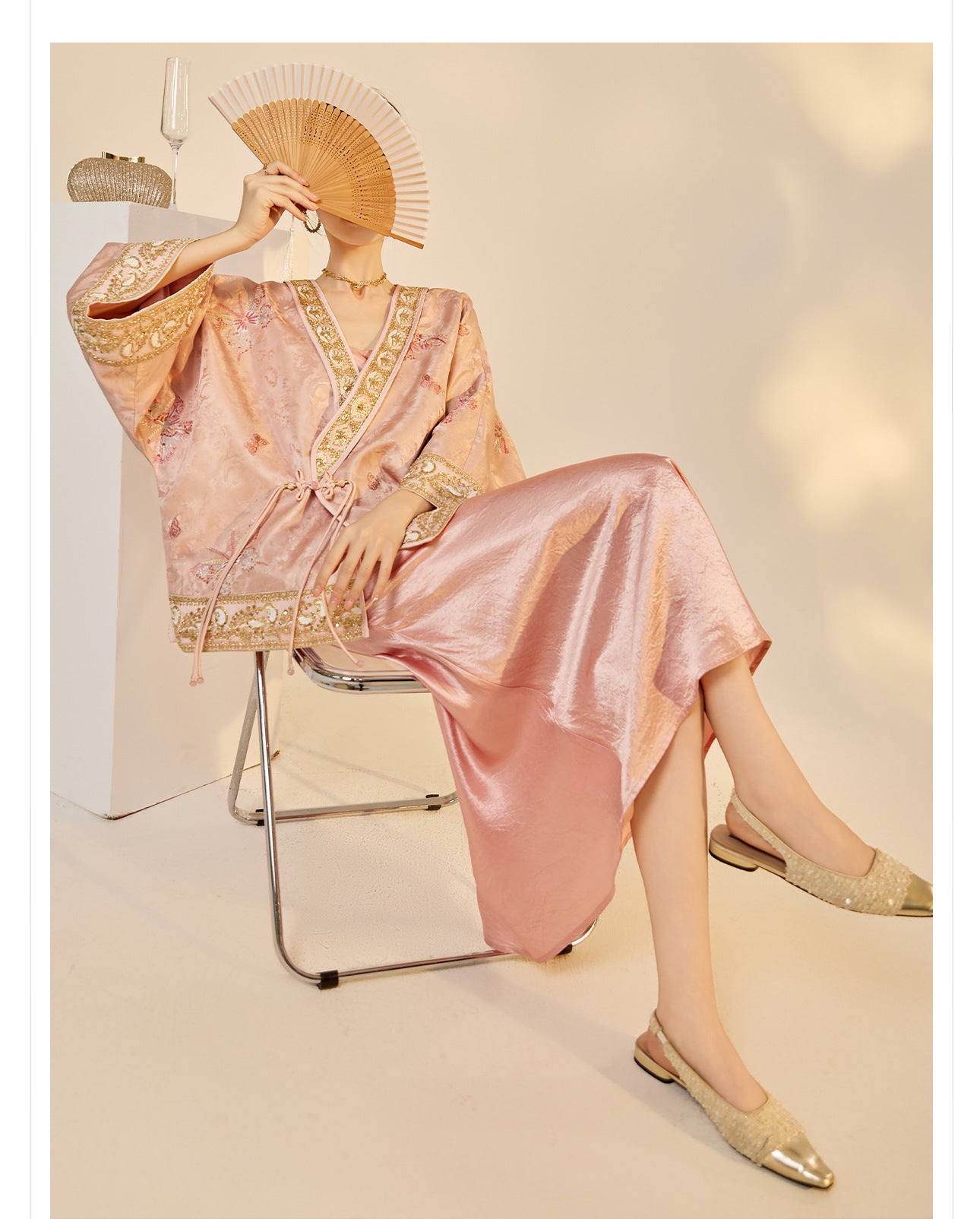 2025 Early Autumn Elegant New Chinese Style Embroidered Jacquard Coat | National Style