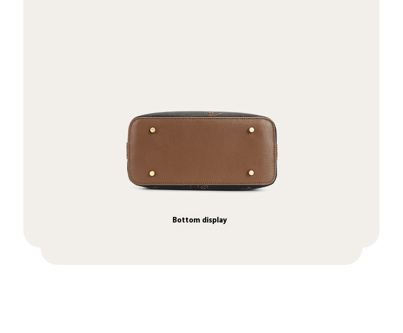 Vintage Xiangyun Silk Handbag — Real Mulberry Silk Bucket Bag for Women