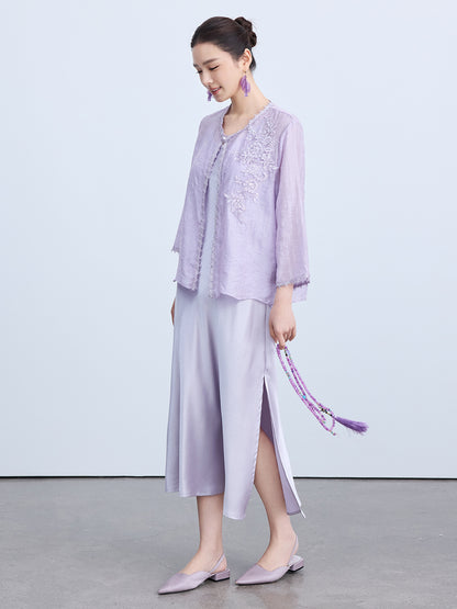 High-End Chinese Style Thin Summer Cardigan
