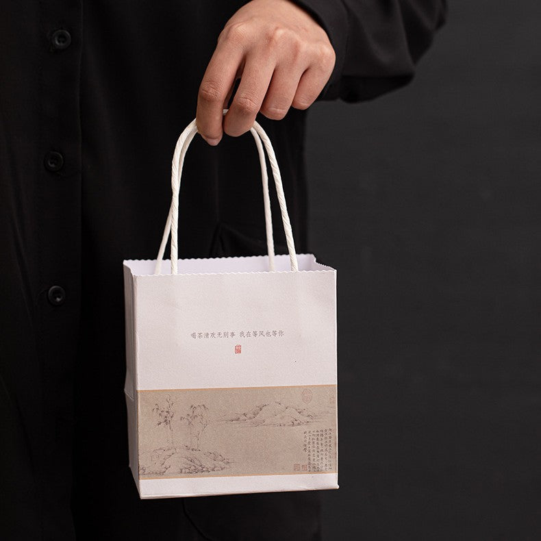 Jingdezhen Hand-Painted Underglaze Master Tea Cup Threaded Design