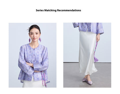 High-End Stylish Chinese Summer Top for Women