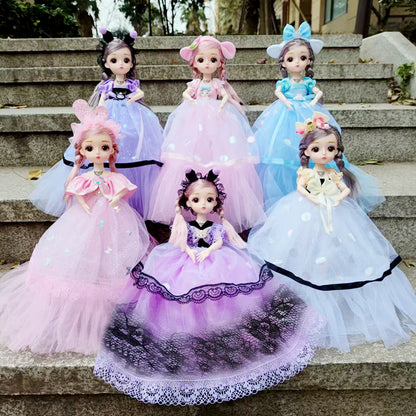 New30Centimeter Music Wedding Dress Barbie Doll Hanfu Singing Storytelling Plush Toy Girl Gift Children's Toy