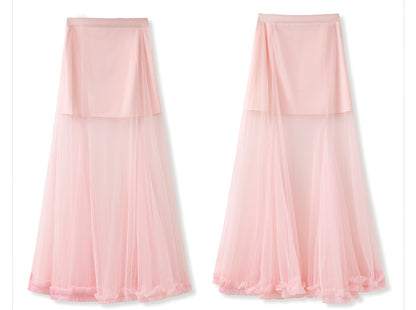 Summer New Chinese Style Embroidered Printed Top and Skirt Set