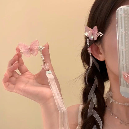 Ancient Style Fairy Hair Tie Ribbon Hairband Hair Ornament Hanfu Accessory