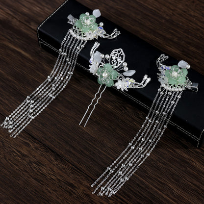 Hanfu Hair Accessories Fairy Girl Tassel Hairpin Full Set Buyao Hairpin