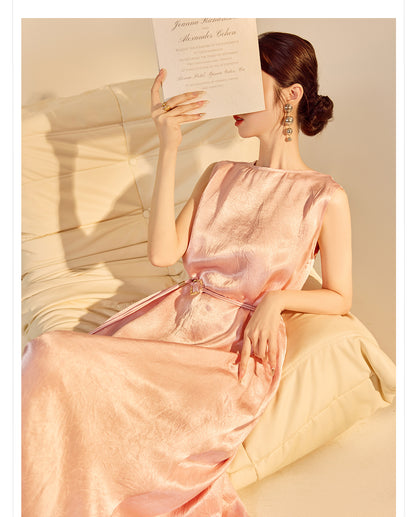 High-Cool Summer Dress | New Chinese Style Elegant Long Dress for Women