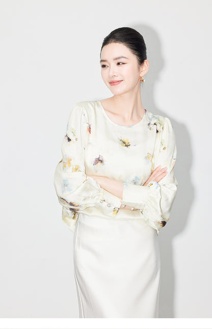 High-End Chinese National Style Spring Blouse