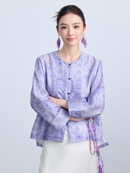 High-End Stylish Chinese Summer Top for Women