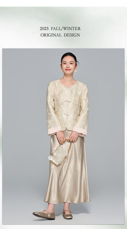 Stylish High-End Beaded Jacket