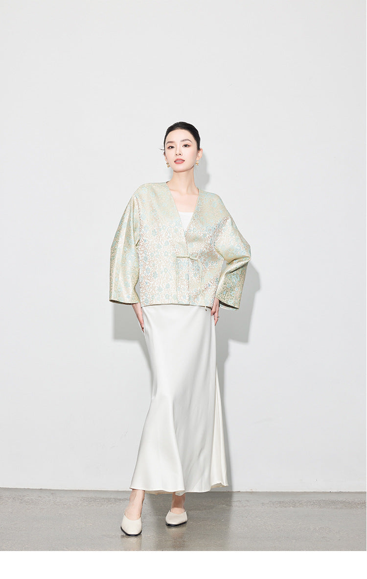 Chic High-Waist Mermaid Satin Skirt for Women