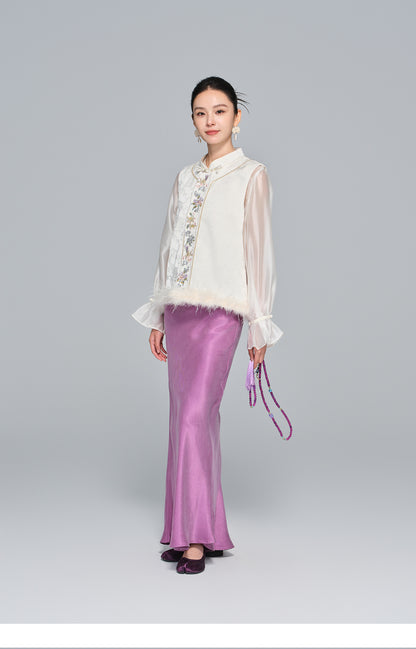 Stylish Embroidered Women's Vest